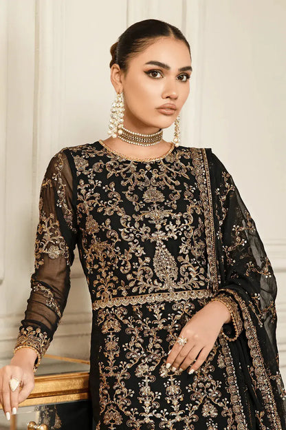Zarif | Mehroz Formals | Black Ruby - Pakistani Designer Dress - by Zarif | Type: Formal - 100% Original at Saira Sultan