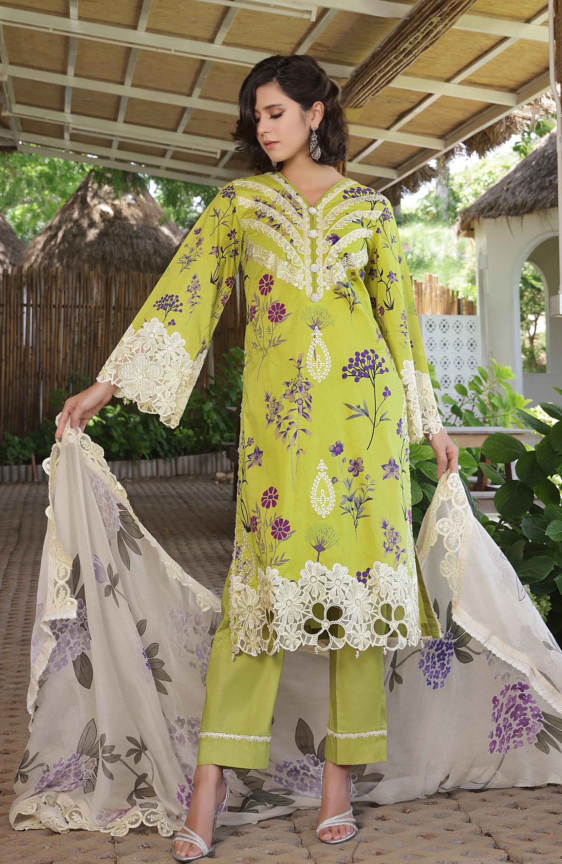 Al Zohaib | Sunshine Premium Edition 25 | SBE-25-09 D - Pakistani Designer Dress - by Al Zohaib - Type : Ladies Clothes - 100% Original at Saira Sultan
