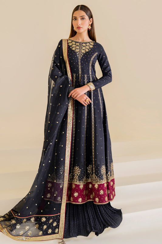 Jazmin | Formals Collection | Raw Silk UR-7019 - Pakistani Designer Dress - by Jazmin | Type: Formal - 100% Original at Saira Sultan