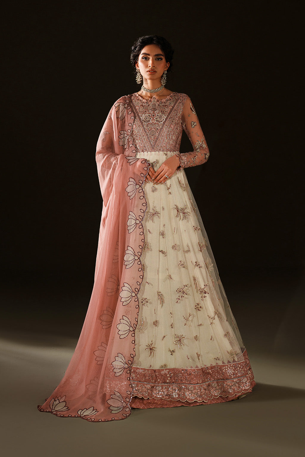 Iznik | Velvet 25 | IV-78 Embroidered Velvet by Iznik - Designer Dress - Type : Ladies Clothes - Available at Saira Sultan - 100% Original 