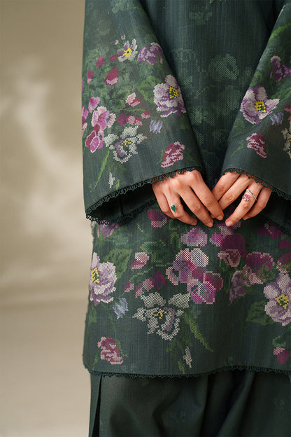 Iznik | Winter Chapter 25 | UE-567 Printed Khaddar by Iznik - Designer Dress - Type : Ladies Clothes - Available at Saira Sultan - 100% Original 