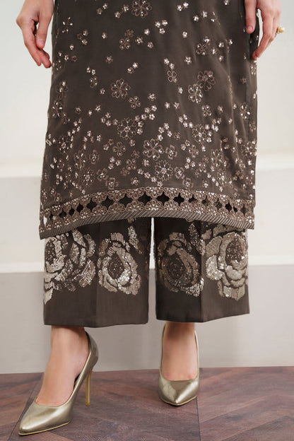 Baroque | Luxury Pret 24 | CHIFFON UF-524 - Pakistani Designer Dress - by Baroque | Type: Luxury - 100% Original at Saira Sultan