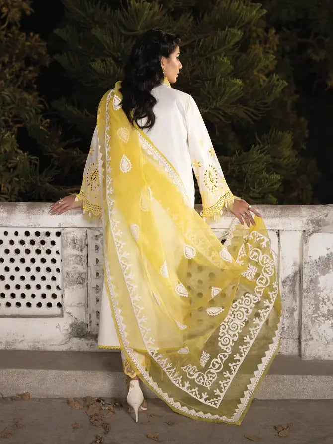 Faiza Faisal | Maya Luxury Lawn | Ceren - Pakistani Designer Dress - by Faiza Faisal | Type: Luxury - 100% Original at Saira Sultan