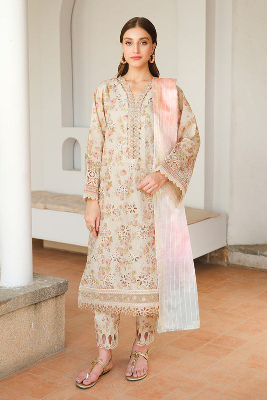 Baroque | Luxury Pret 24 | LAWN UF-656 - Pakistani Designer Dress - by Baroque | Type: Luxury - 100% Original at Saira Sultan