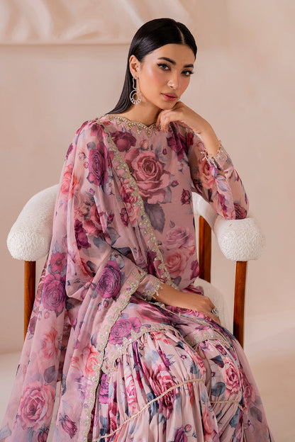 Baroque | Formal Collection | CHIFFON UF-708 L Pink Chiffon
