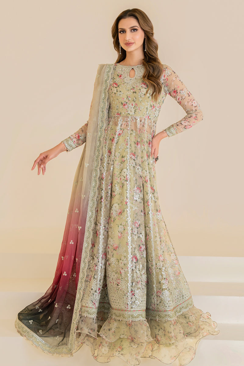 Jazmin | Formals Collection | CHIFFON UC-3048 - Pakistani Designer Dress - by Jazmin | Type: Formal - 100% Original at Saira Sultan