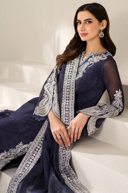 Farasha | Fiorella Formals | Blue Dazzle - Pakistani Designer Dress - by Farasha - Type : Ladies Clothes - 100% Original at Saira Sultan