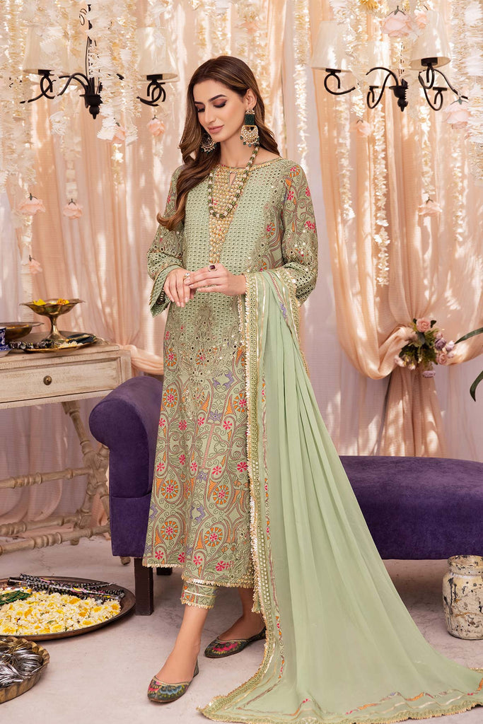 Charizma | Luxury Embroidered Eid Collection | ED23-06 - Pakistani Designer Dress - by Charizma | Type: Luxury - 100% Original at Saira Sultan