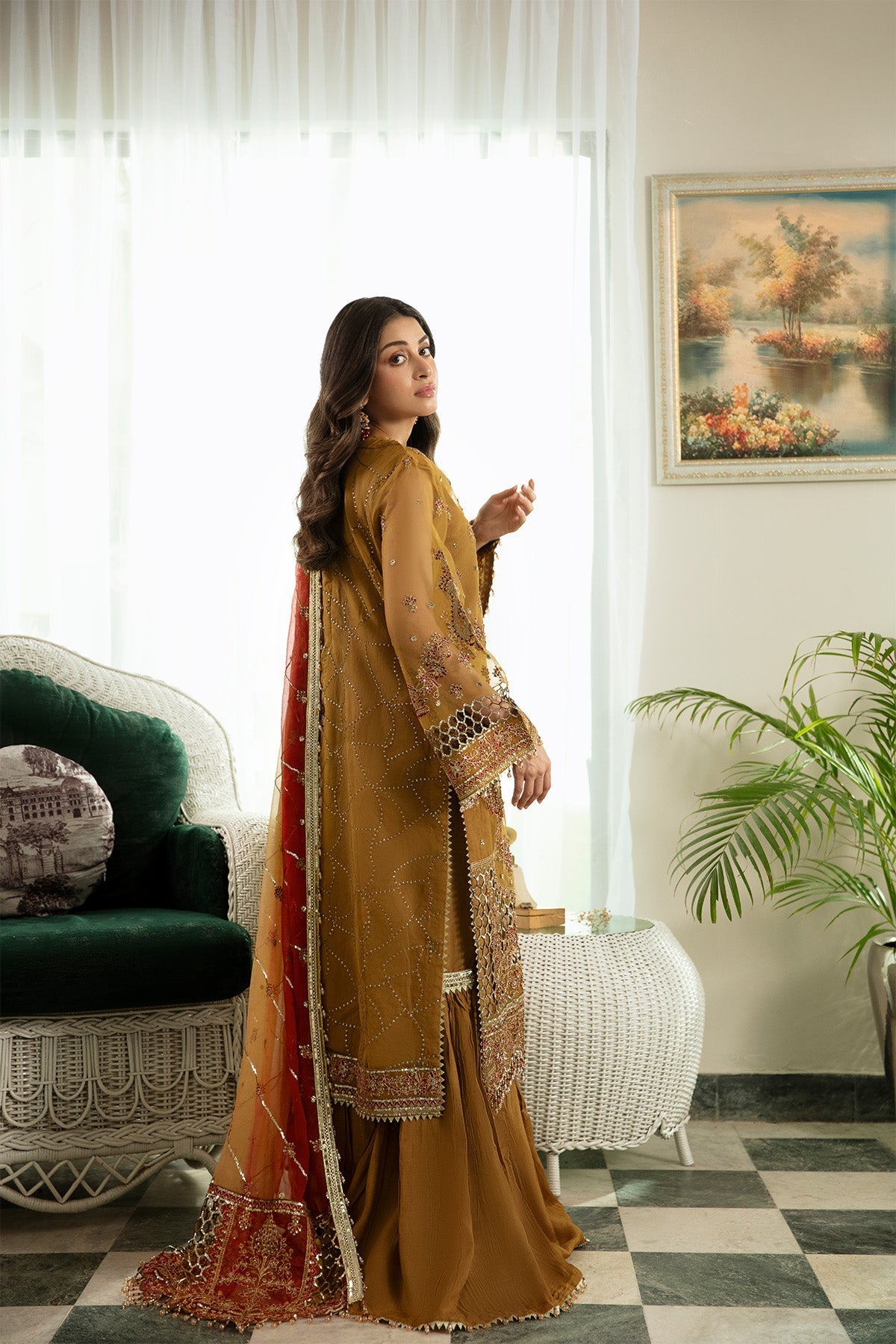 Raeesa Premium | Dehleez Formals | Dl 1034 - Pakistani Designer Dress - by Raeesa Premium - Type : Ladies Clothes - 100% Original at Saira Sultan
