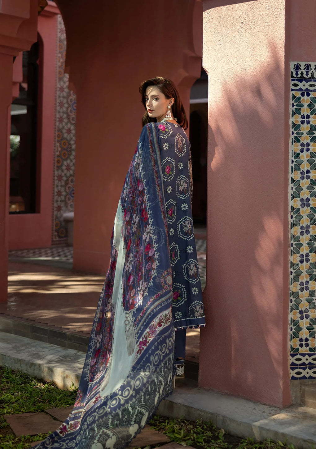 Elaf Premium | Signature 25 | ETS-04A SYLVIE S Blue Gray Lawn