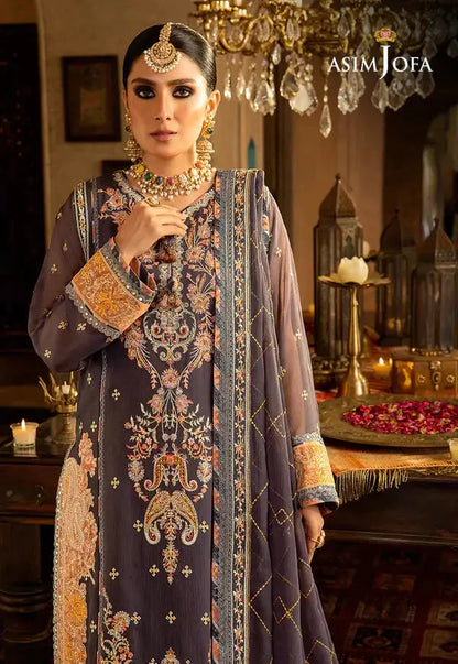 Asim Jofa | Velvet Festive 23 | AJVF-04 - Pakistani Designer Dress - by Asim Jofa | Type: Formal - 100% Original at Saira Sultan