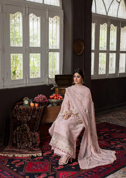 Kahf Premium | Kahf Karandi 25 | KKH-08 ROSABELLE - Pakistani Designer Dress - by Kahf Premium - Type : Ladies Clothes - 100% Original at Saira Sultan