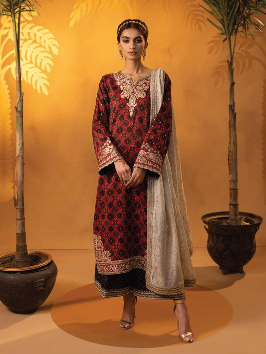 Faiza Faisal | Signature Pret Eid Edit |Carina - Pakistani Designer Dress - by Faiza Faisal | Type: Luxury - 100% Original at Saira Sultan