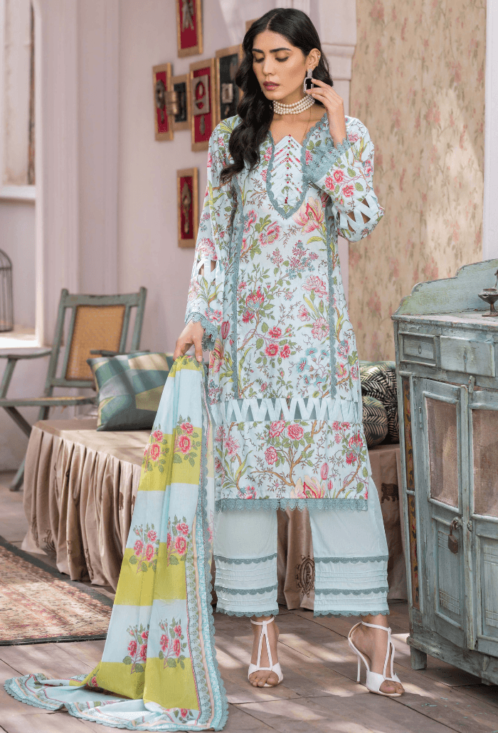 Humdum | Rang e Noor SS 24 | D07 - Pakistani Designer Dress - by HumDum | Type: Casuals - 100% Original at Saira Sultan