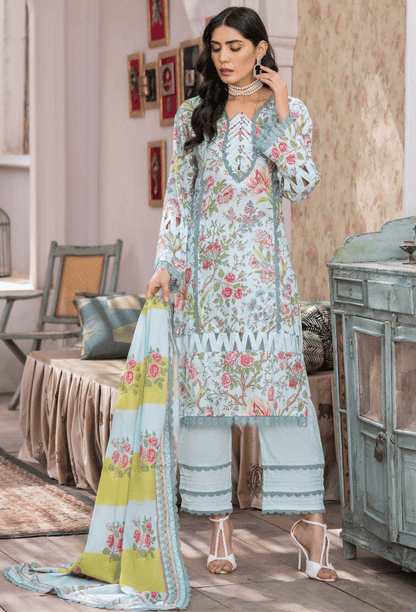 Humdum | Rang e Noor SS 24 | D07 - Pakistani Designer Dress - by HumDum | Type: Casuals - 100% Original at Saira Sultan