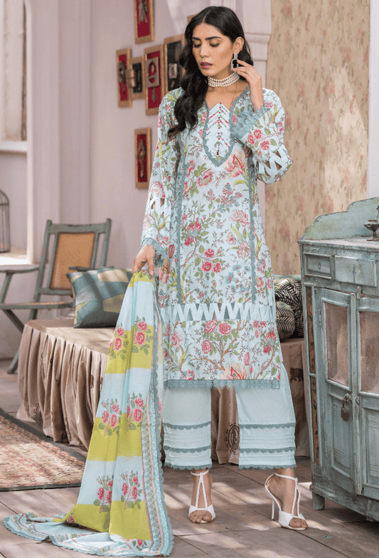 Humdum | Rang e Noor SS 24 | D07 - Pakistani Designer Dress - by HumDum | Type: Casuals - 100% Original at Saira Sultan