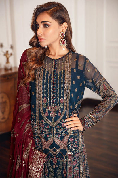 Jazmin | Formals Collection | CHIFFON UC-3049 - Pakistani Designer Dress - by Jazmin | Type: Formal - 100% Original at Saira Sultan