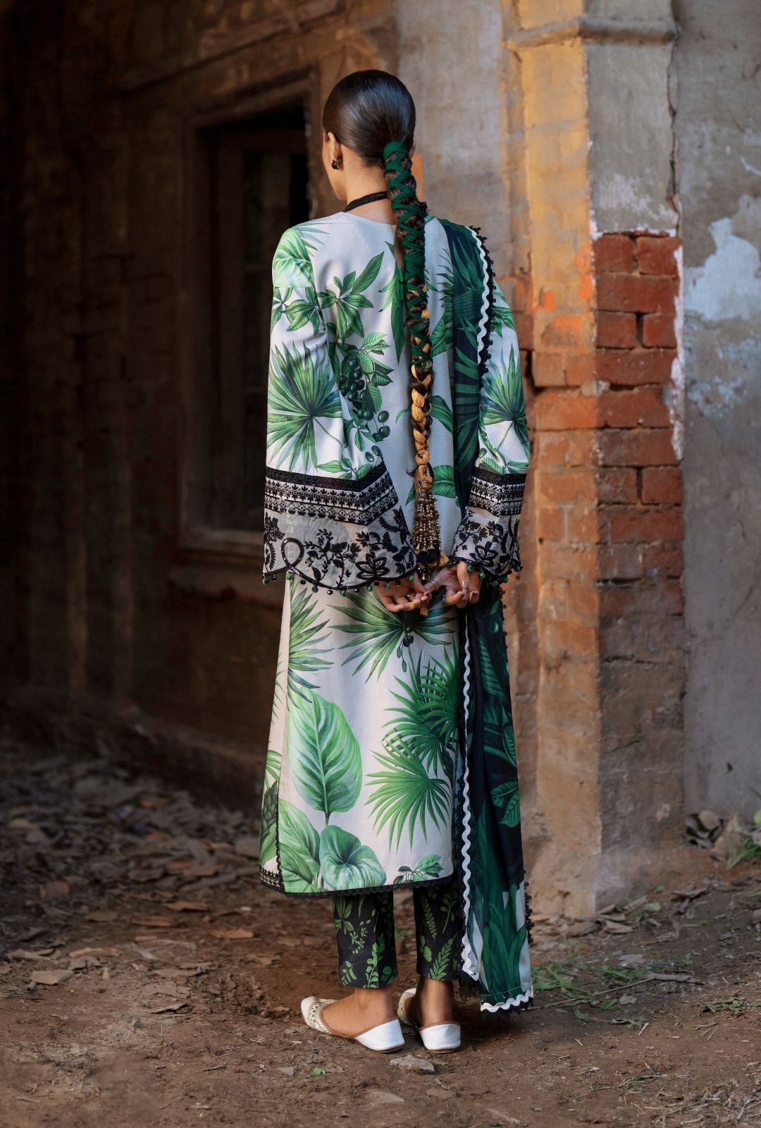 AJR Couture | Sard Sham | Gulbahar by AJR Couture - Designer Dress - Type : Ladies Clothes - Available at Saira Sultan - 100% Original 