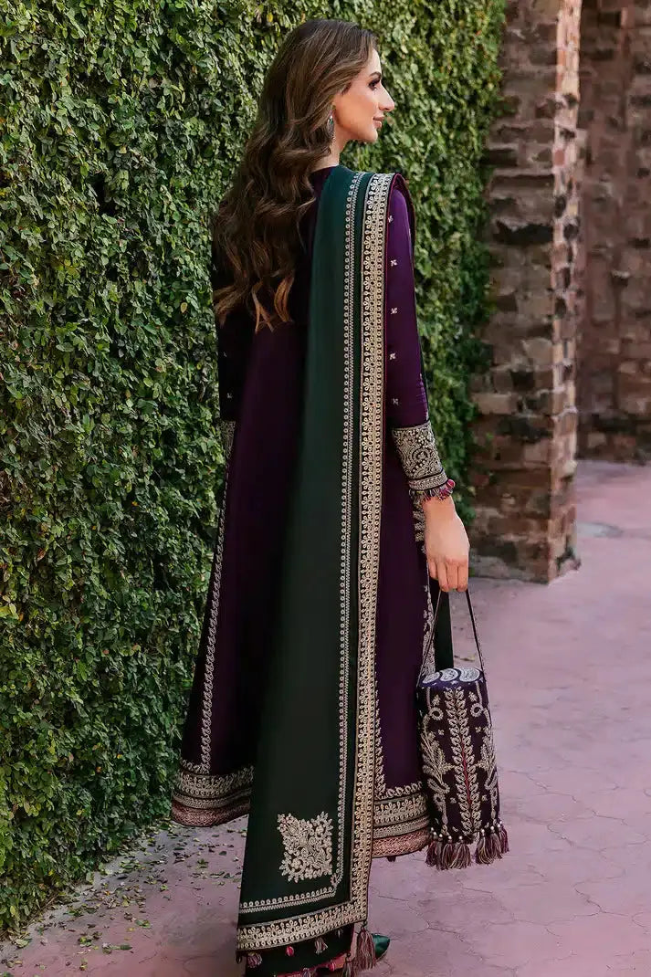 Jazmin | Dastaan Luxury Winter 23 | D4 - Pakistani Designer Dress - by Jazmin | Type: Luxury - 100% Original at Saira Sultan