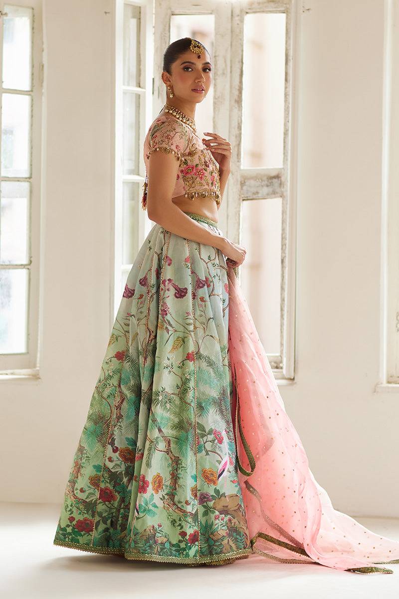 Mina Hassan | Formal Dholki Collection | Fayruz - Pakistani Designer Dress - by Mina Hassan | Type: Ladies Clothes - 100% Original at Saira Sultan