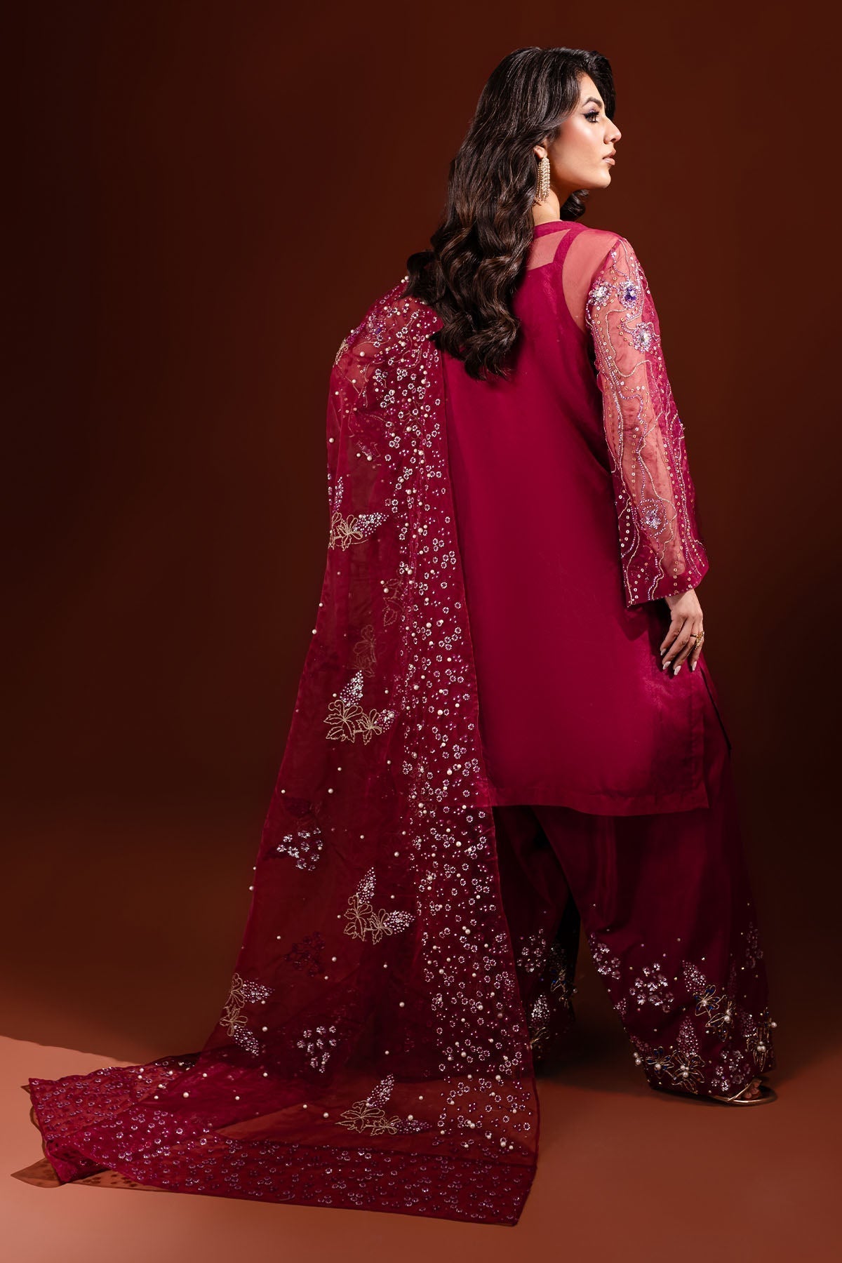 Nureh | Tiny Twinkles | NP-469 - Pakistani Designer Dress - by Nureh | Type: Formal - 100% Original at Saira Sultan
