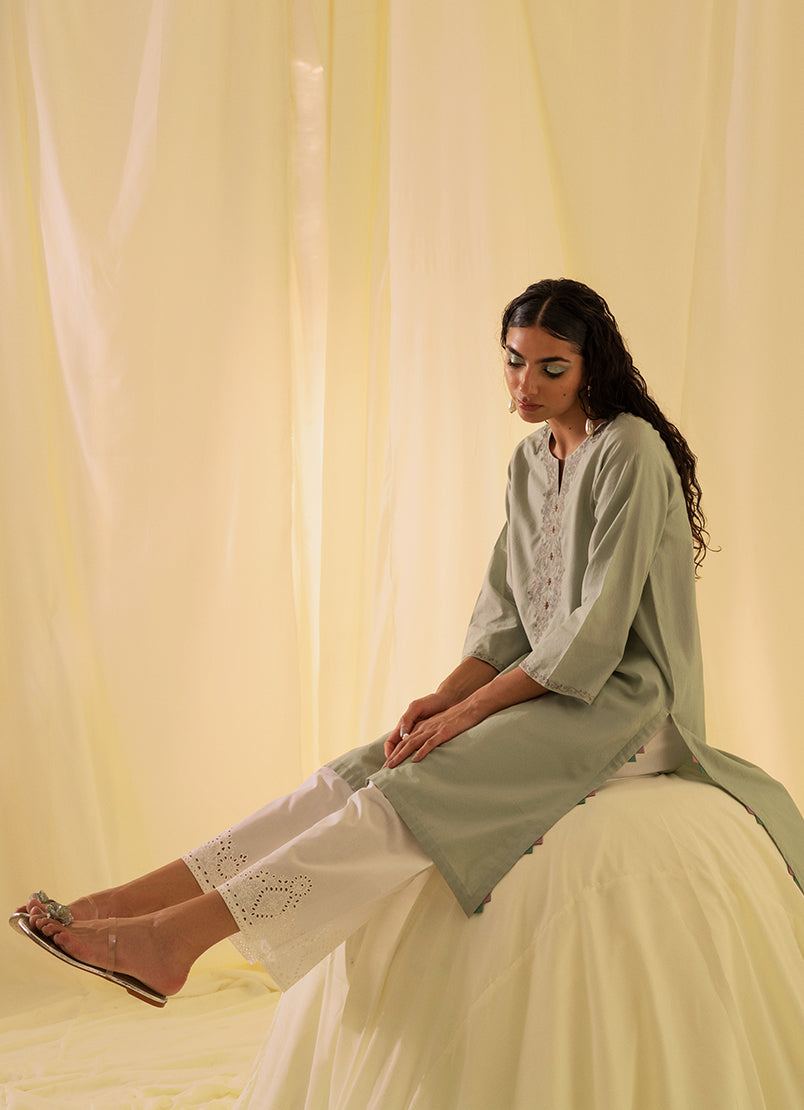 Image | Spring Basics 25 | IJSE-213804-12499 L Sage Jacquard