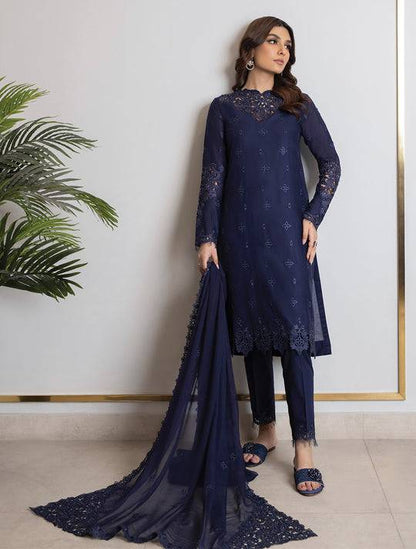Iznik | Lawnkari 24 | UE-146 NEATSCAPE - Pakistani Designer Dress - by Iznik | Type: Formal - 100% Original at Saira Sultan