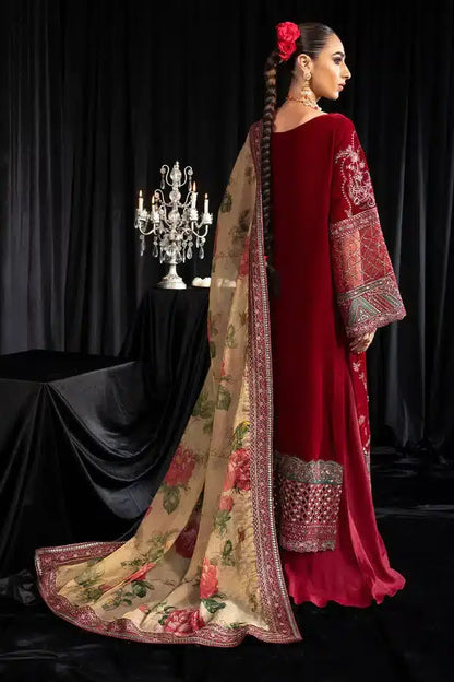 Nureh | Maya Velvet 23 | Elisa - Pakistani Designer Dress - by Nureh | Type: Formal - 100% Original at Saira Sultan