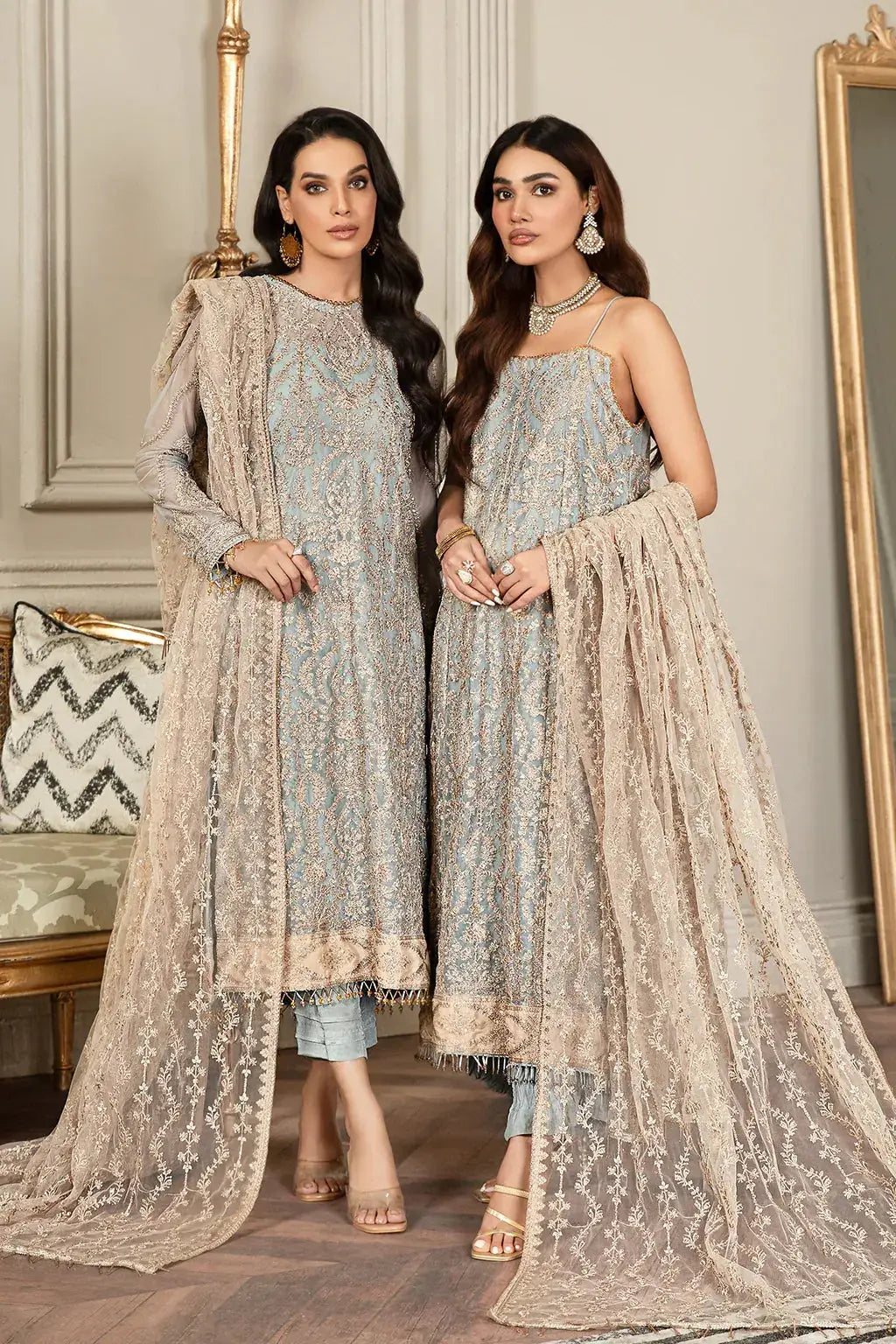 Zarif | Mehroz Formals | ICEBERG - Pakistani Designer Dress - by Zarif | Type: Formal - 100% Original at Saira Sultan