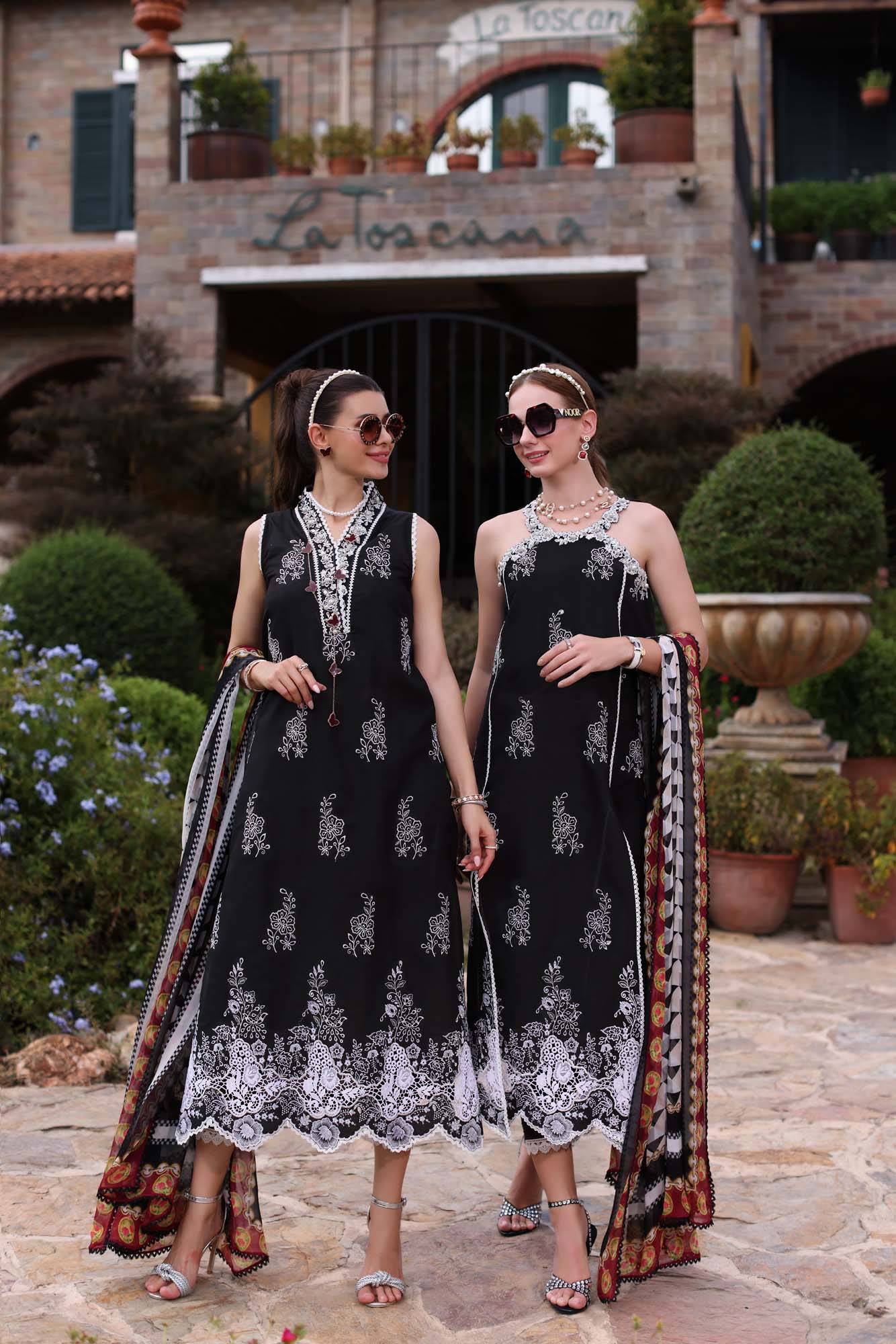 Noor by Saadia Asad | Eid Luxe Printkari 24 | D6 - Pakistani Designer Dress - by Noor by Saadia Asad | Type: Luxury - 100% Original at Saira Sultan