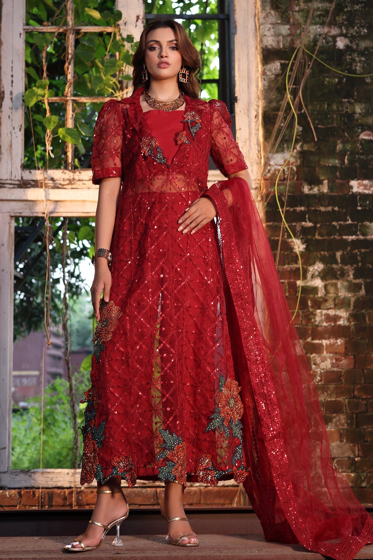 Charizma | Festive Pret | CMA-4-052 - Pakistani Designer Dress - by Charizma - Type : Ladies Clothes - 100% Original at Saira Sultan