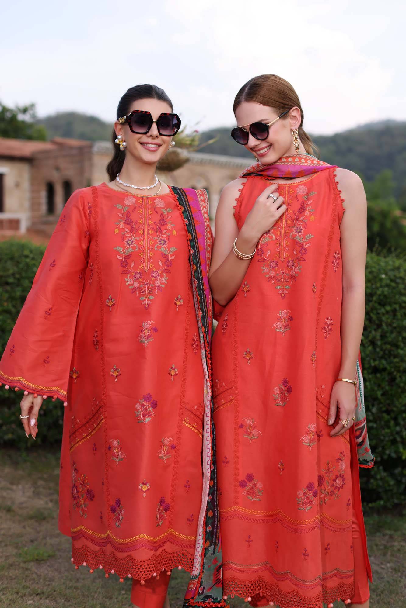 Noor by Saadia Asad | Eid Luxe Printkari 24 | D3 - Pakistani Designer Dress - by Noor by Saadia Asad | Type: Luxury - 100% Original at Saira Sultan