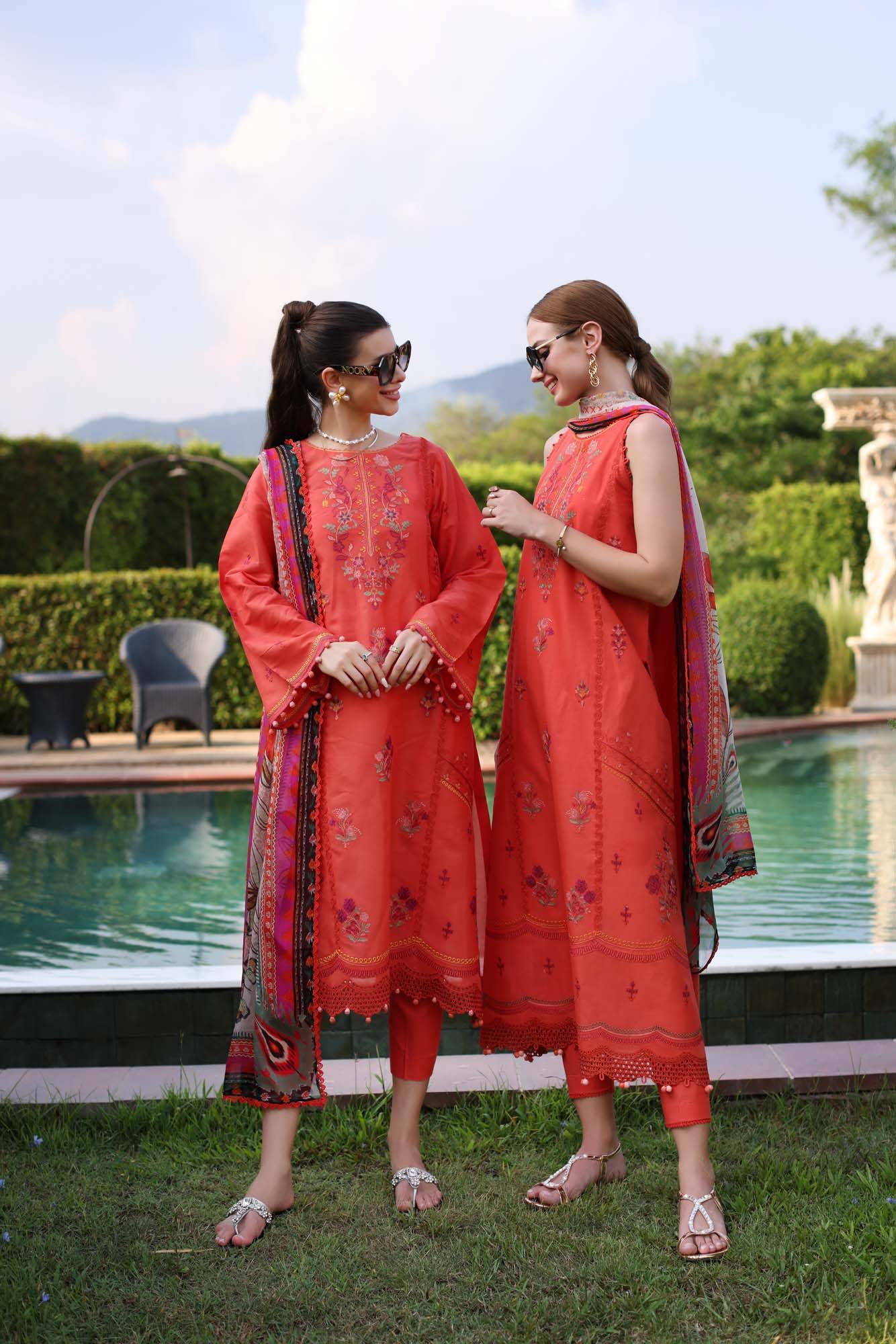 Noor by Saadia Asad | Eid Luxe Printkari 24 | D3 - Pakistani Designer Dress - by Noor by Saadia Asad | Type: Luxury - 100% Original at Saira Sultan