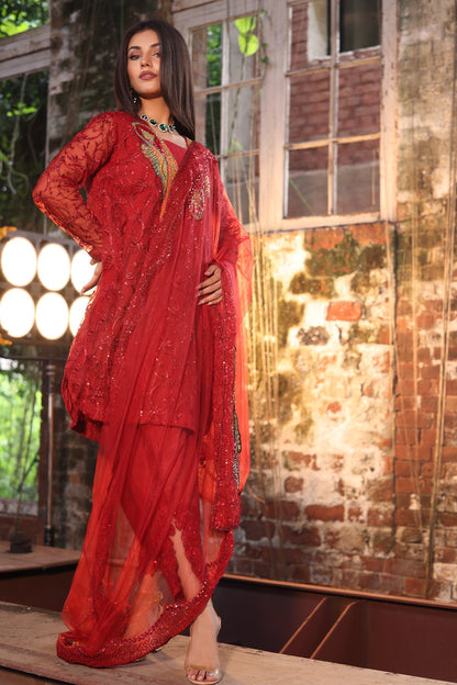 Charizma | Festive Pret | CMA-4-051 MM - Pakistani Designer Dress - by Charizma - Type : Ladies Clothes - 100% Original at Saira Sultan