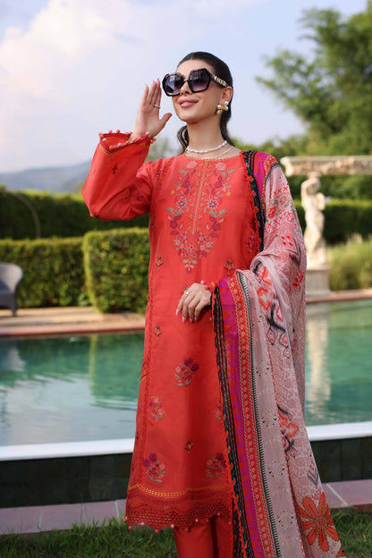 Noor by Saadia Asad | Eid Luxe Printkari 24 | D3 - Pakistani Designer Dress - by Noor by Saadia Asad | Type: Luxury - 100% Original at Saira Sultan