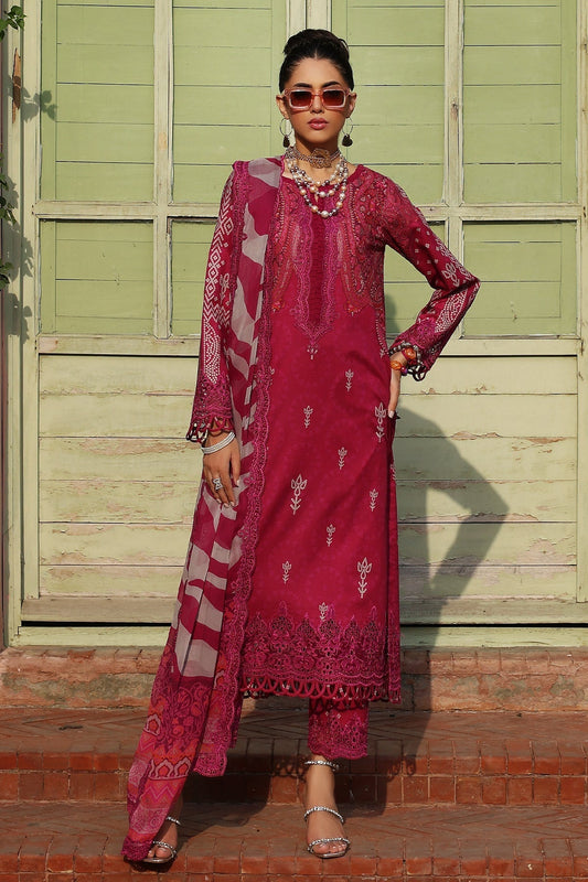 Charizma | Combination 25 | CCS-4-23 XS Magenta Lawn