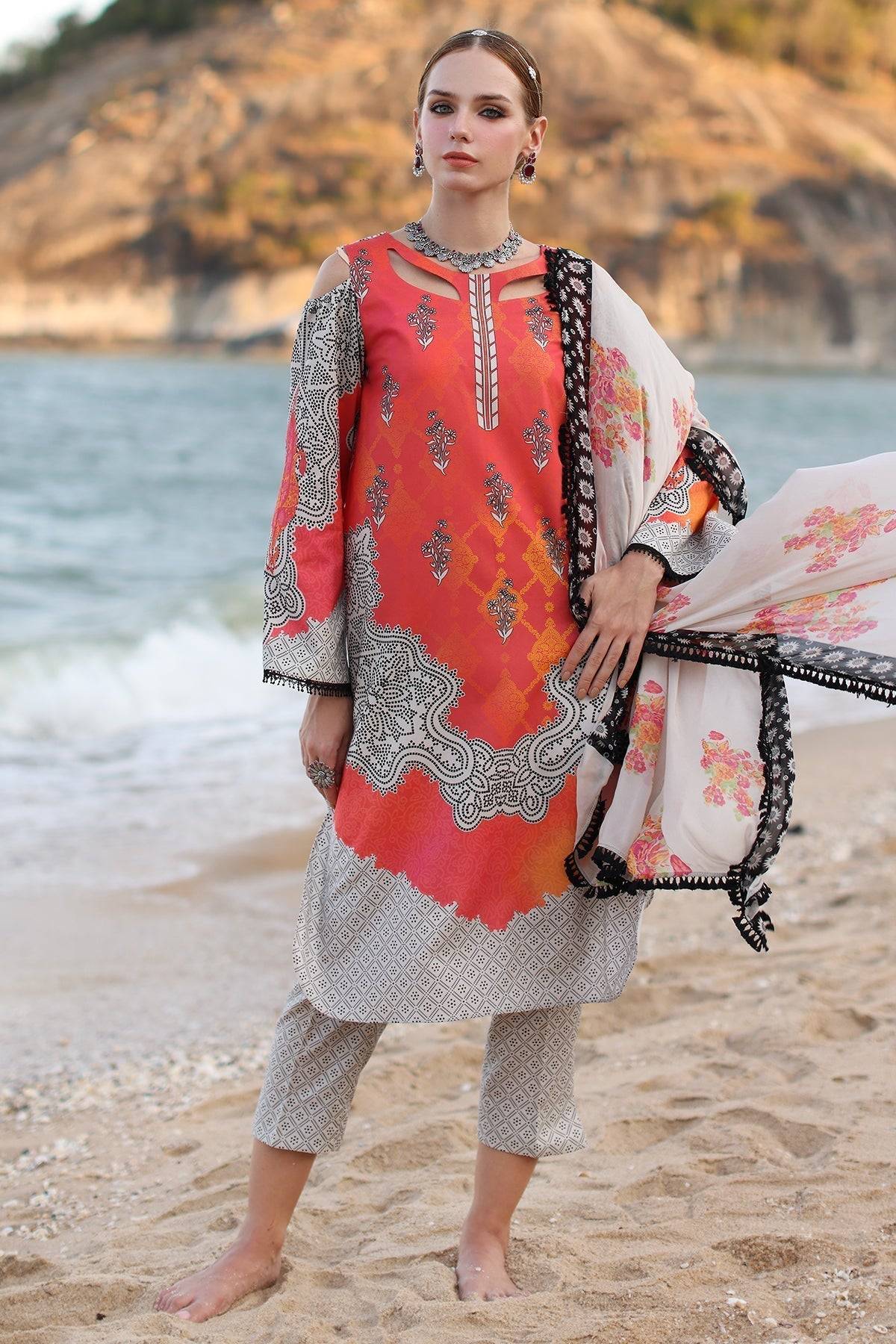 Charizma | C Prints Vol 6 | CP4-49 - Pakistani Designer Dress - by Charizma | Type: Casuals - 100% Original at Saira Sultan