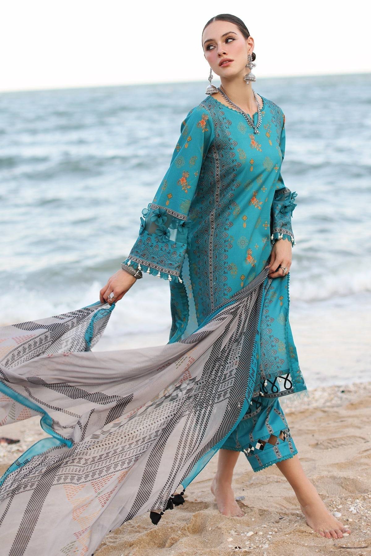 Charizma | C Prints Vol 6 | CP4-51 - Pakistani Designer Dress - by Charizma | Type: Casuals - 100% Original at Saira Sultan