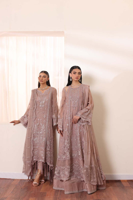Noor by Saadia Asad | Noor Chiffon De Luxe | D7 - Pakistani Designer Dress - by Noor by Saadia Asad | Type: Formal - 100% Original at Saira Sultan