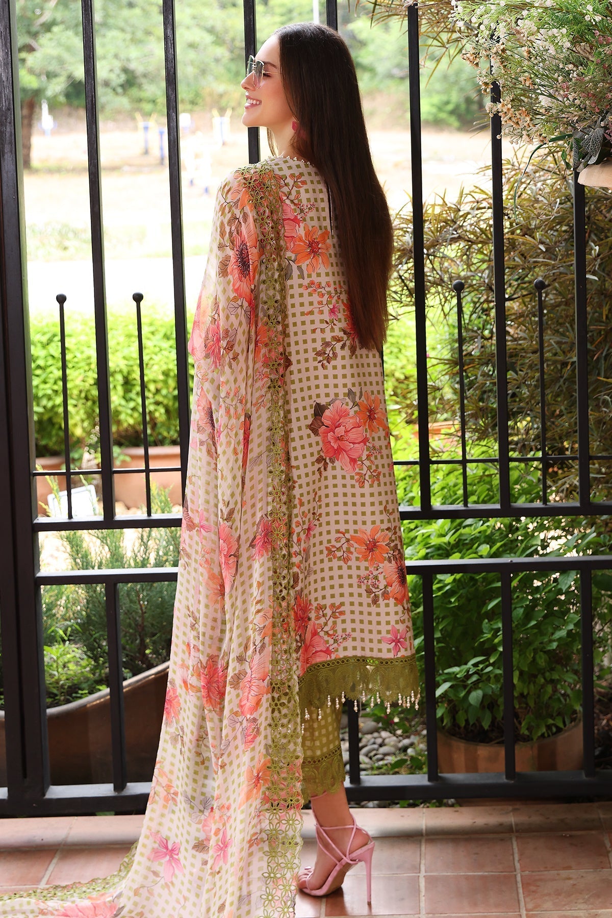 Charizma | Rang e Bahar | CRB5-08 S mendhi Lawn