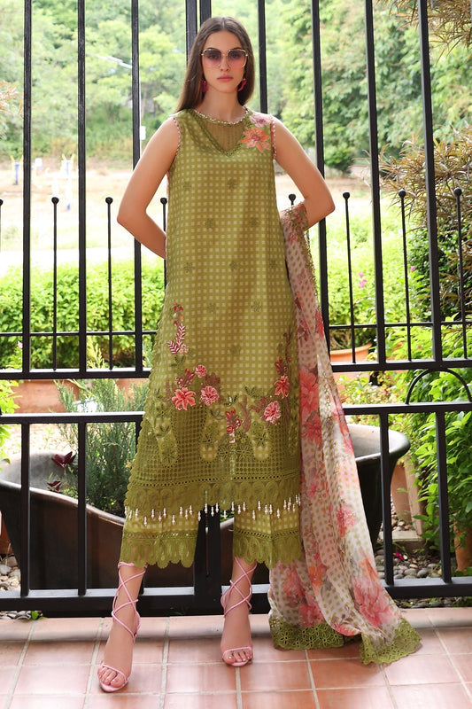 Charizma | Rang e Bahar | CRB5-08 XS mendhi Lawn