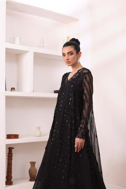 Noor by Saadia Asad | Noor Chiffon De Luxe | D4 - Pakistani Designer Dress - by Noor by Saadia Asad | Type: Formal - 100% Original at Saira Sultan
