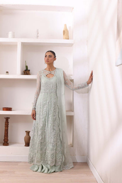 Noor by Saadia Asad | Noor Chiffon De Luxe | D8 - Pakistani Designer Dress - by Noor by Saadia Asad | Type: Formal - 100% Original at Saira Sultan