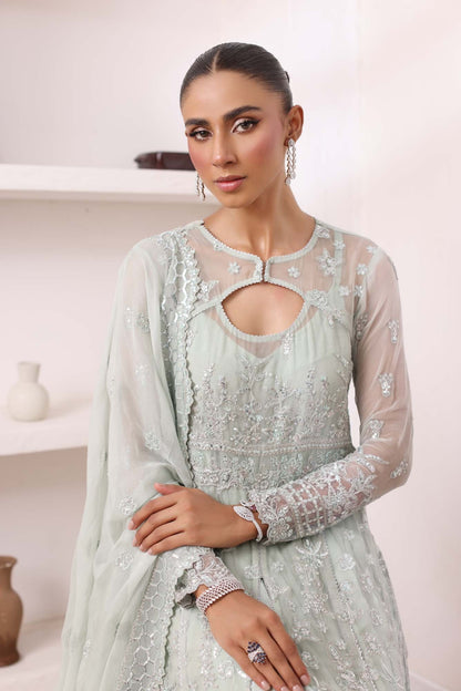 Noor by Saadia Asad | Noor Chiffon De Luxe | D8 - Pakistani Designer Dress - by Noor by Saadia Asad | Type: Formal - 100% Original at Saira Sultan