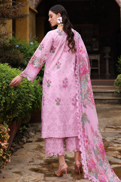 Charizma | Rang e Bahar | CRB5-05 S Ice Pink Lawn