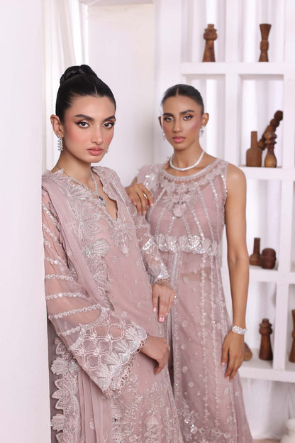 Noor by Saadia Asad | Noor Chiffon De Luxe | D3 - Pakistani Designer Dress - by Noor by Saadia Asad | Type: Formal - 100% Original at Saira Sultan