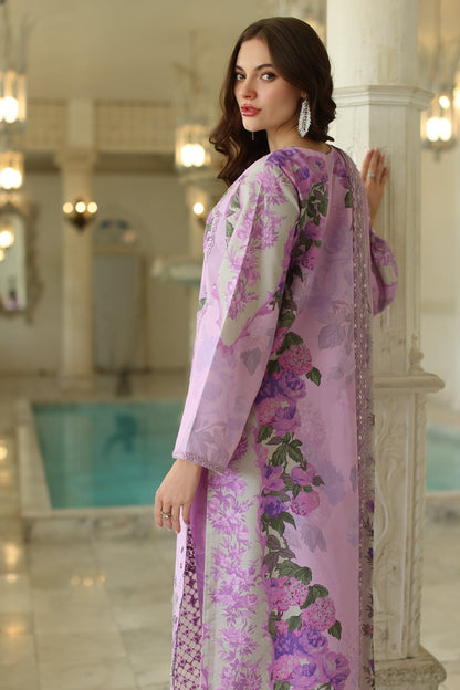 Charizma | Aniq Lawn Collection | AN5-03 S Lilac Lawn