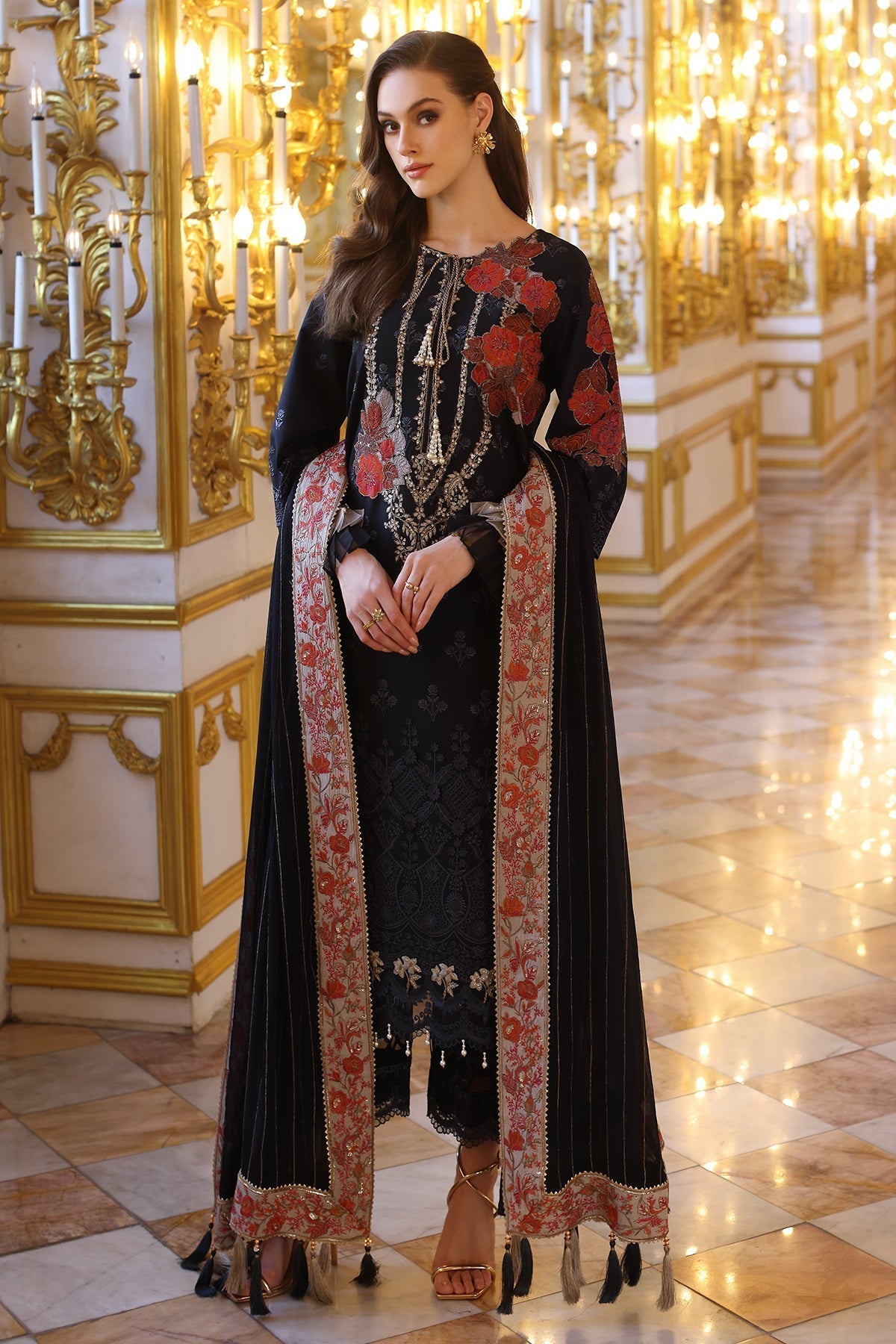 Charizma | Tabeer Eid Edition 25 | CT5-04 XS Black Lawn