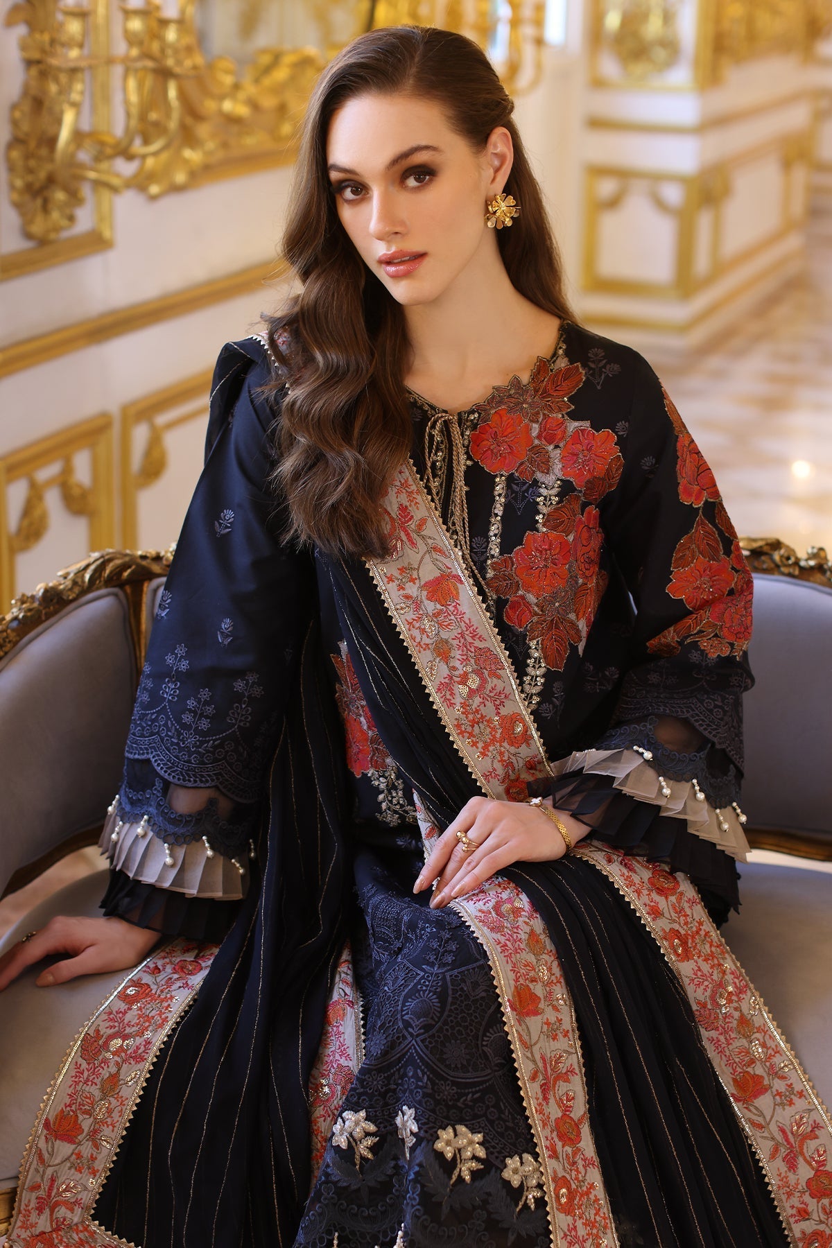 Charizma | Tabeer Eid Edition 25 | CT5-04 XL Black Lawn