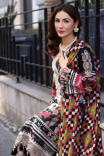 Charizma | Combination Lawn |CC5-21 Custom Size Black Lawn